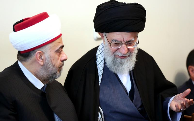 Discours du Guide suprême lors d'une réunion avec le ministre syrien des dotations religieuses