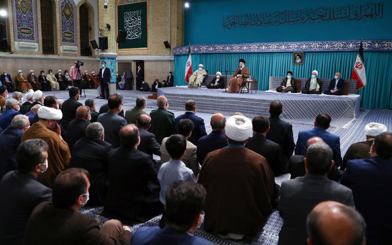 Discours lors d'une réunion avec des responsables de la République islamique d’Iran et les ambassadeurs de pays islamiques