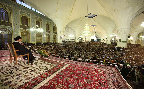 Discours du Guide suprême à Machhad, à l'occasion du nouvel an iranien