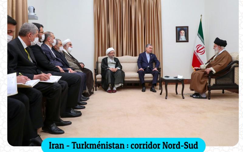 Iran - Turkménistan : corridor Nord-Sud