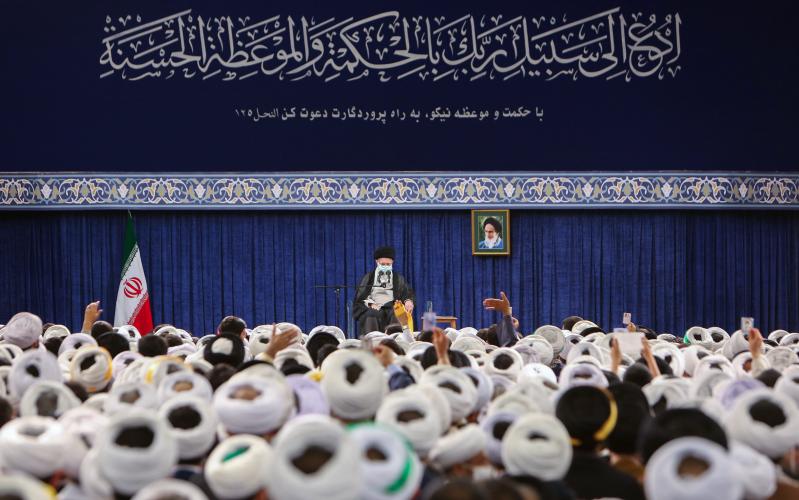 PHOTOS: Audience accordée à un certain nombre d'étudiants et de prédicateurs des séminaires islamiques