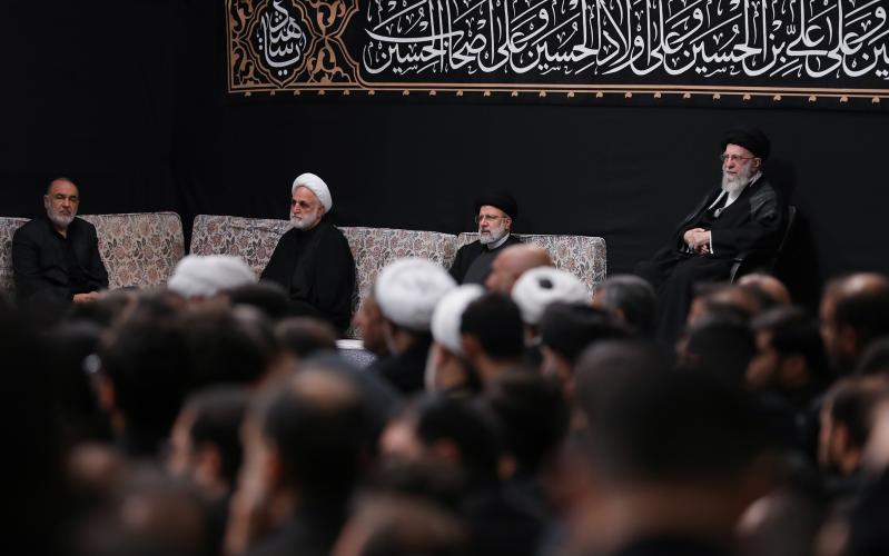 Photos : L'Imam Khamenei a assisté à la troisième cérémonie de deuil de Muharram 2023